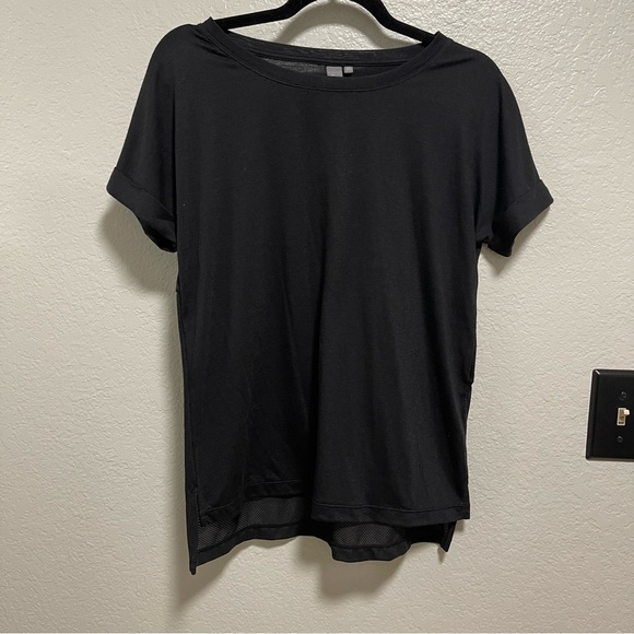 Sweaty Betty Athlete Seamless Workout Tee Black Size EXTRA SMALL - Picture 2 of 7